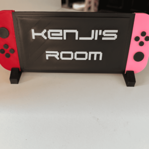 Gepersonaliseerd game naam bord